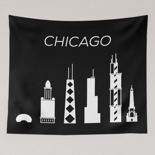 Item preview, Chicago City in Illinois on Lake Michigan in Illinois, designed and sold by marosharaf.