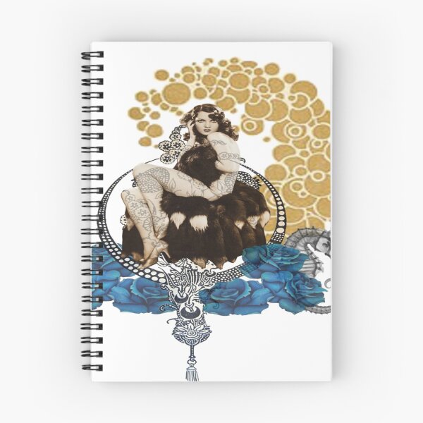 Item preview, August Valentine Blue Belle Graphic Digital Collage  designed and sold by AugustValentine.