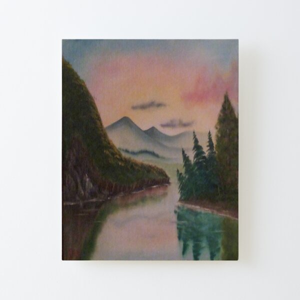 River's Sunrise by Roger Michael Canvas Mounted Print