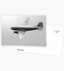 Douglas DC3 Transport Plane Postcards