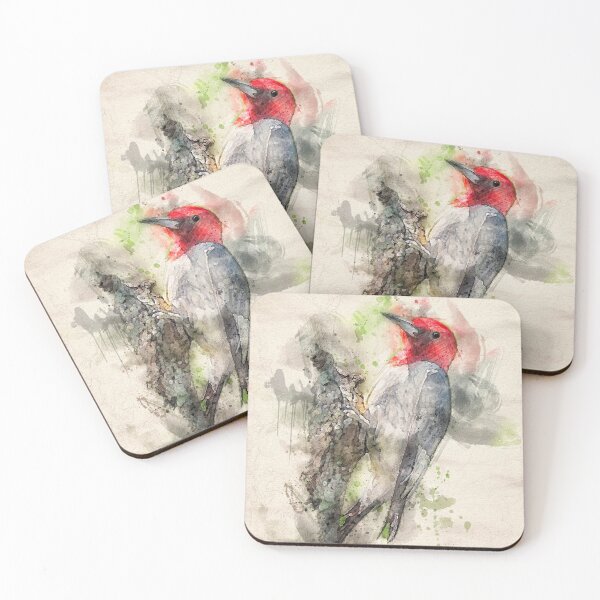 Item preview, Red Headed Woodpecker designed and sold by Lois  Bryan.