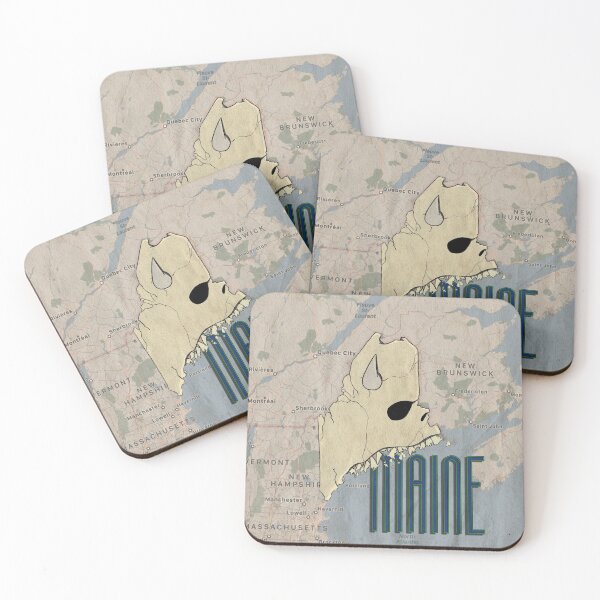 Item preview, Maine designed and sold by Daniel Lipsky.