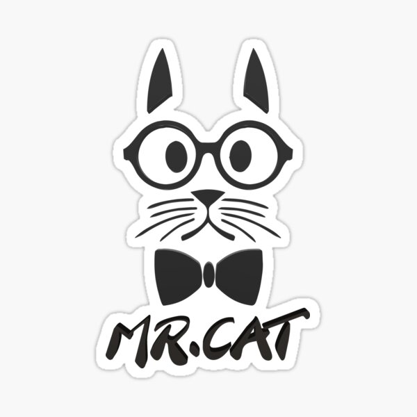 Item preview, Black Mr Cat designed and sold by anbartshirts.