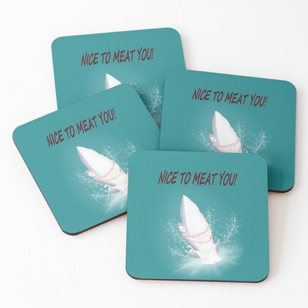 Item preview, Bloody nice to meat you! (table manners 101) designed and sold by shackledlettuce.