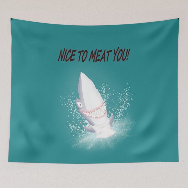 Item preview, Bloody nice to meat you! (table manners 101) designed and sold by shackledlettuce.