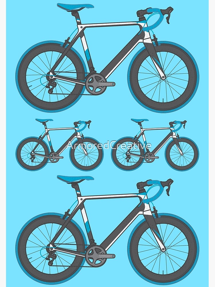 "Road Bike Graphic" Poster for Sale by ArmoredCreative Redbubble