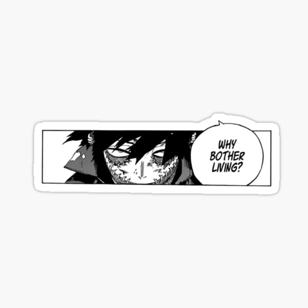 Dabi Why Bother Living? Sticker