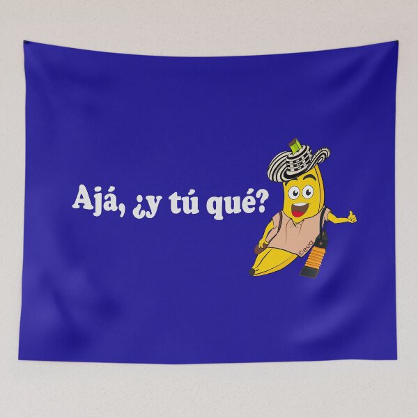 Item preview, Banana from the Colombian caribbean coast, with messages designed and sold by EvaCartoon.