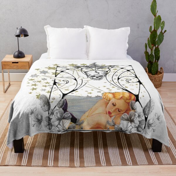 Item preview, August Valentine Sandman Sleeps Graphic Collage designed and sold by AugustValentine.