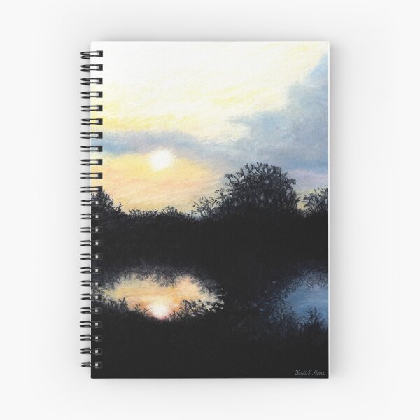 Item preview, Sunset Reflections on a Pond designed and sold by Wendi Moore.