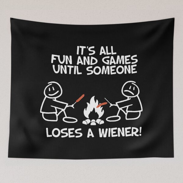 Item preview, Its Fun And Games Until Someone Loses A Weiner designed and sold by ShutBite.