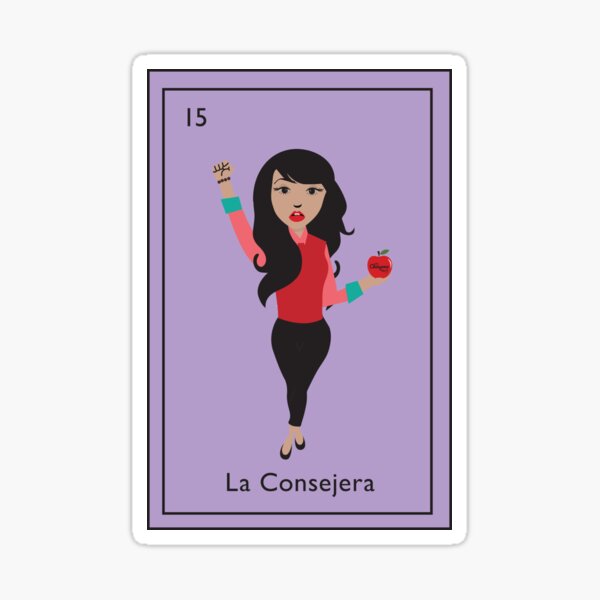 La Consejera 15 Sticker