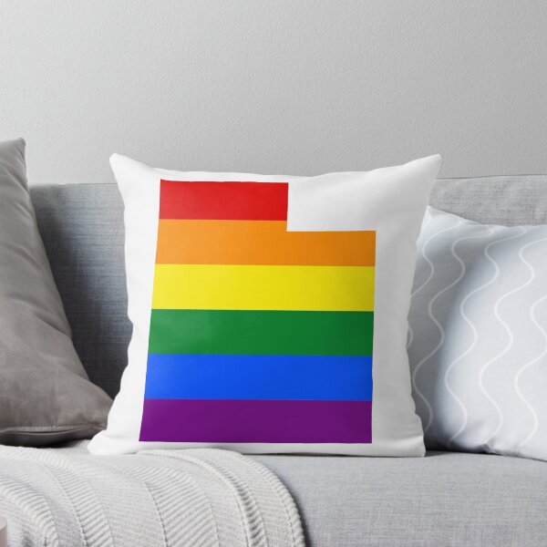 Item preview, LGBT Flag Map of Utah designed and sold by abbeyz71.