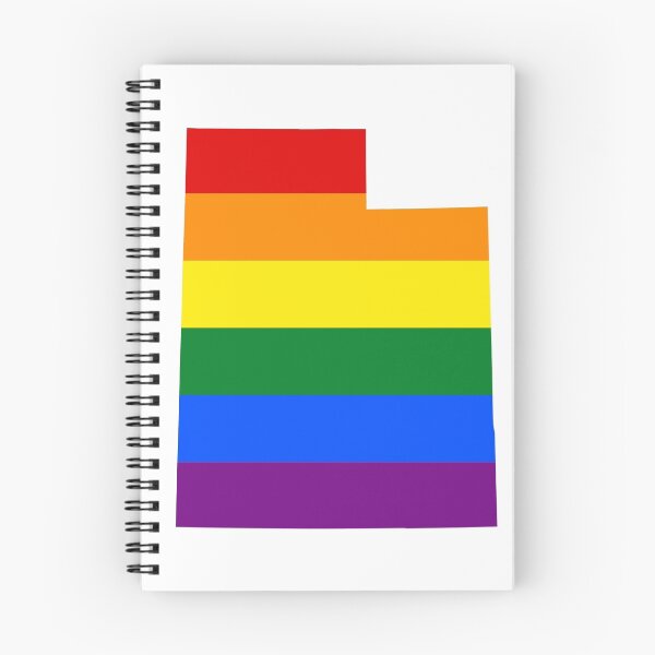 Item preview, LGBT Flag Map of Utah designed and sold by abbeyz71.