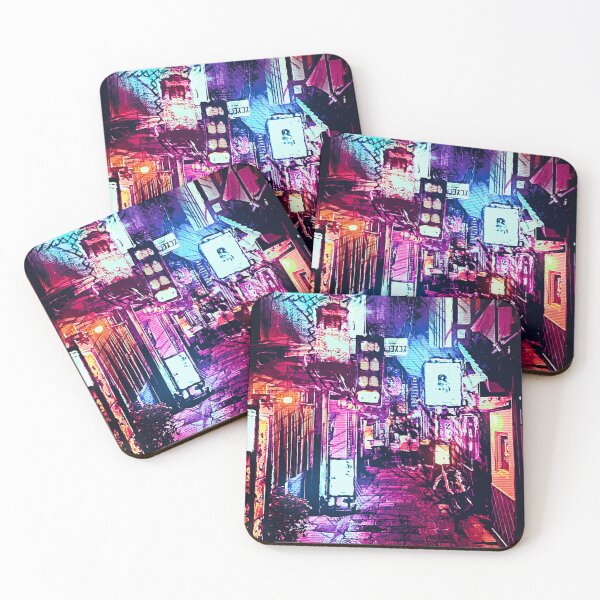 Item preview, Japan Street night neon designed and sold by SyanArt.