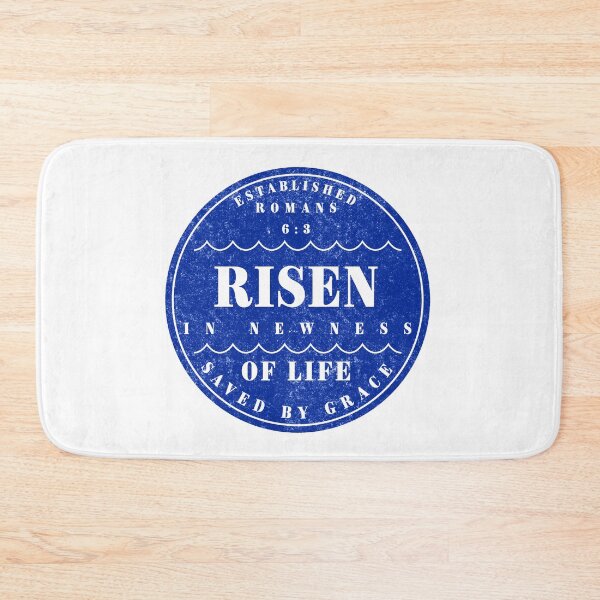 Item preview, Risen Adult Baptism distressed design Shirt  designed and sold by BeLightDesigns.