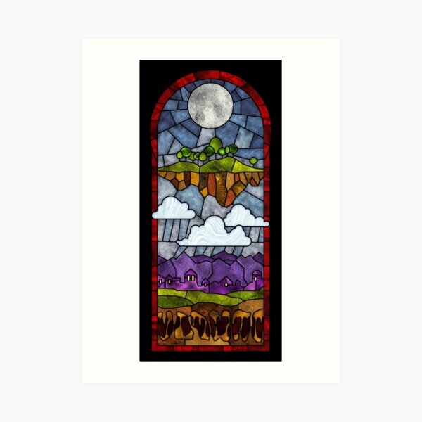 Arrival of the Outrider Art Print