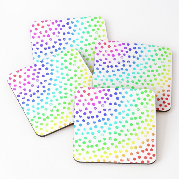 Item preview, Rainbow Polka Dots designed and sold by A. Koh.