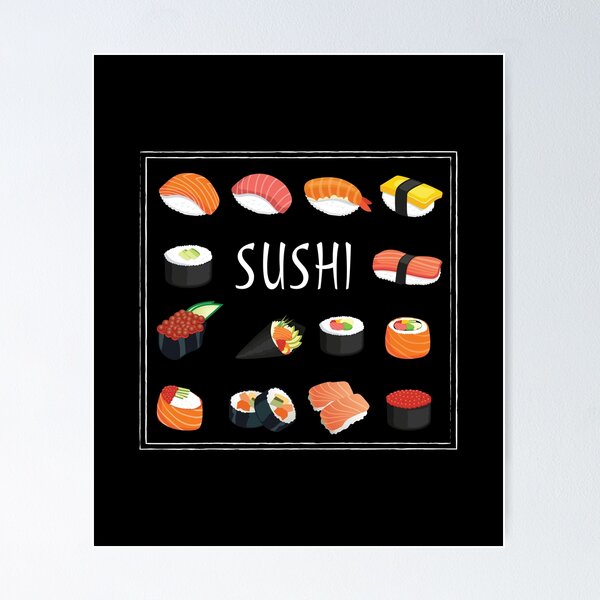 EYE SUSHI ONIGIRI, Sushi with eyes, sushi lovers eyed gift idea ideas  Sticker for Sale by VistoAvvistato