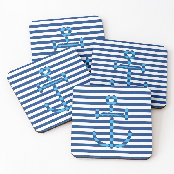 Item preview, Navy Anchor - Living Hell designed and sold by Hell-Prints.