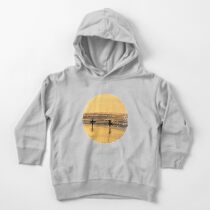 Sonnenaufgang-Surfer Kleinkind Hoodie