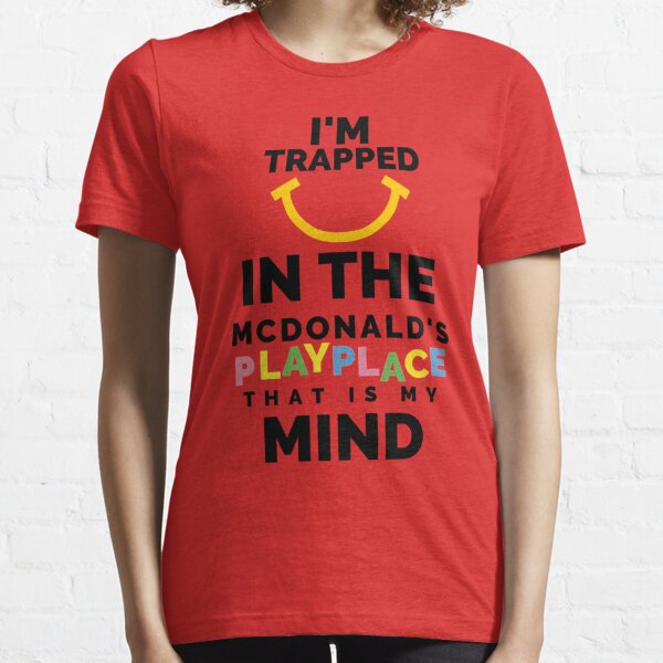 Mcdonalds Meme Women S T Shirts Tops Redbubble - nuke mcdonalds roblox