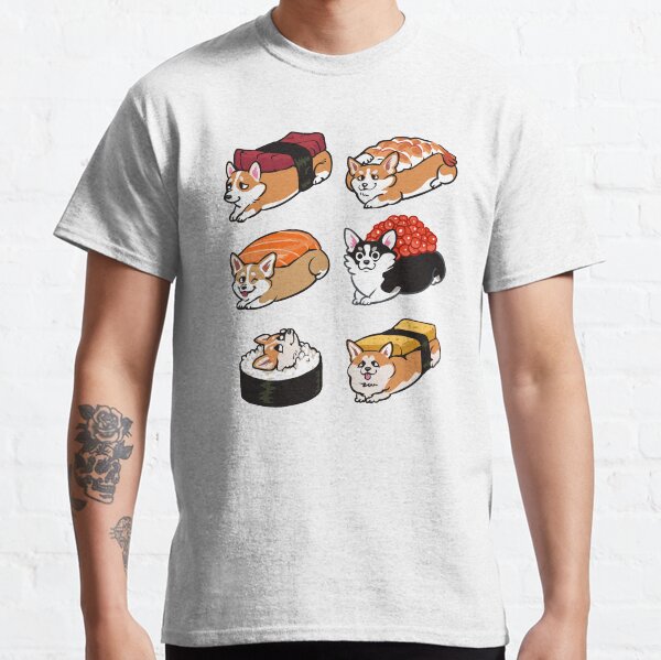 Sushi Corgi Classic T-Shirt