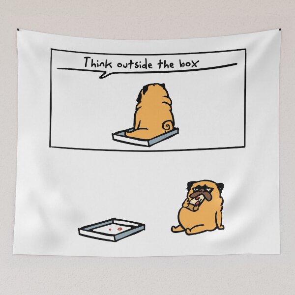 Item preview, Think out side the box designed and sold by Huebucket.