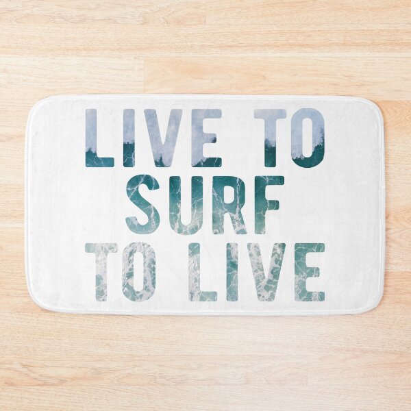 Item preview, Surf Sticker Live To Surf designed and sold by TonySpencer.