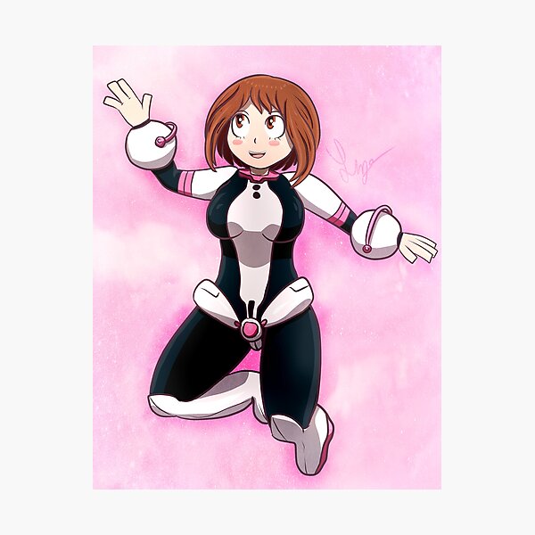 Kawaii Ochako Uraraka, Boku no Hero, Uravity Photographic Print