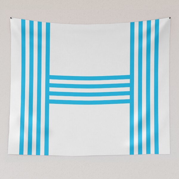 Artikelvorschau, "H" for Hell - cyan - Living Hell entworfen und verkauft von Hell-Prints.