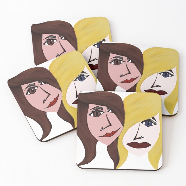 Item preview, Sisterhood, friendship pop art designed and sold by irinabbota.