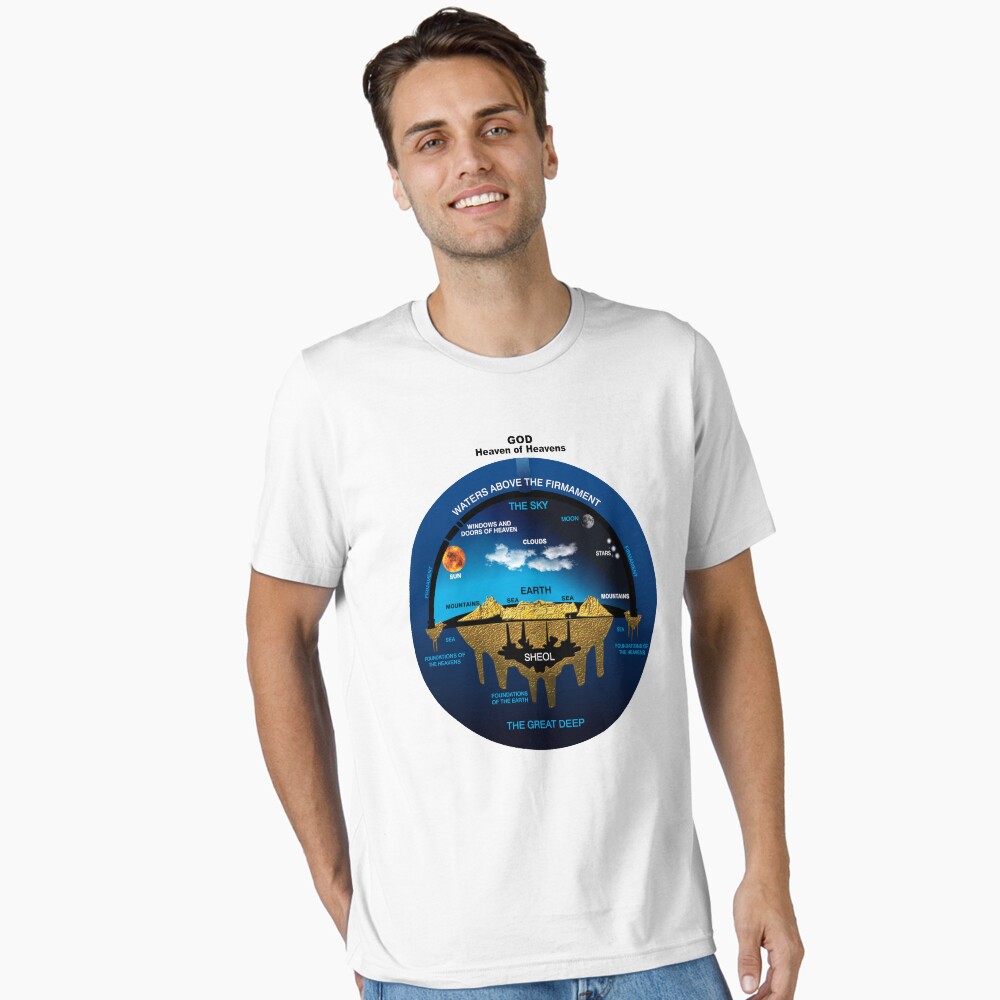 Flat Earth | Ancient Hebrew Cosmology Concept Poster