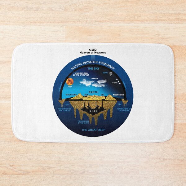 Item preview, Flat Earth | Ancient Hebrew Cosmology Concept designed and sold by VectorDesigner.
