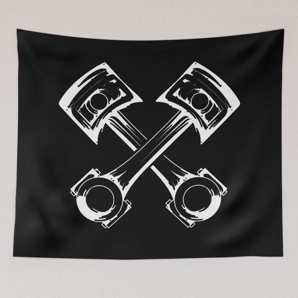 Item preview, horse power engine car tuning piston designed and sold by BigWildKiwi.