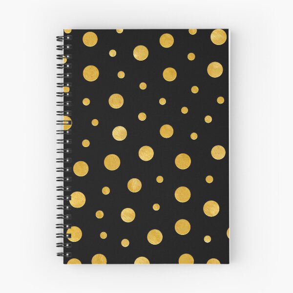 Item preview, Elegant polka dots - Black Gold designed and sold by lematworks.