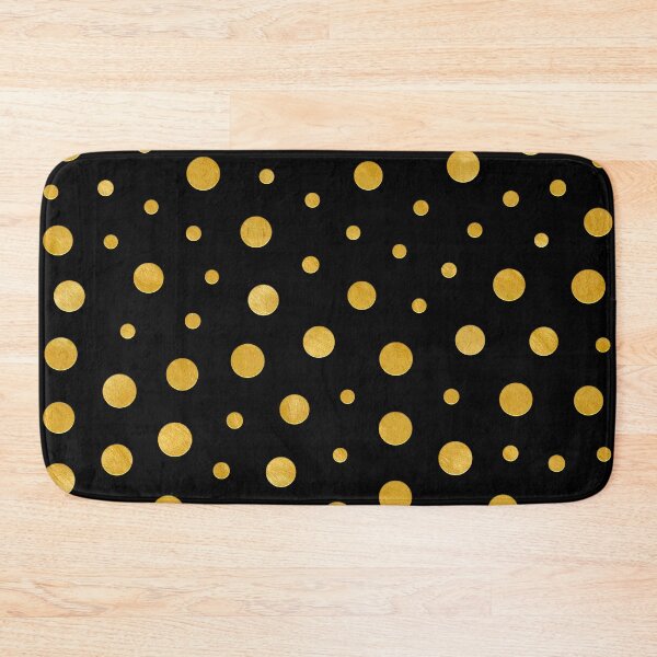 Item preview, Elegant polka dots - Black Gold designed and sold by lematworks.