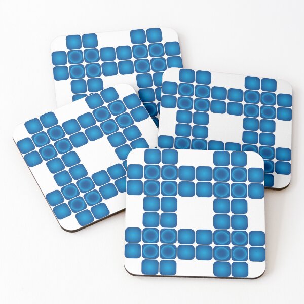 Item preview, Tile BigBLUE - Living Hell designed and sold by Hell-Prints.