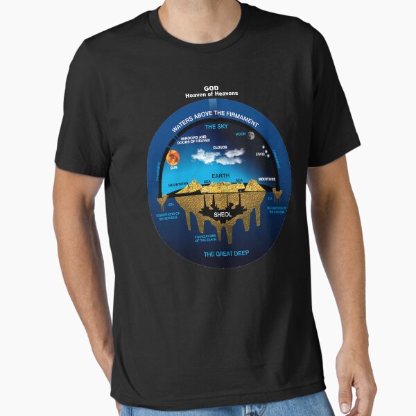 Item preview, Flat Earth | Ancient Hebrew Cosmology Concept designed and sold by VectorDesigner.