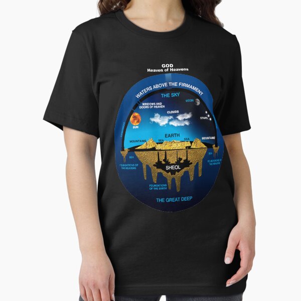 Item preview, Flat Earth | Ancient Hebrew Cosmology Concept designed and sold by VectorDesigner.