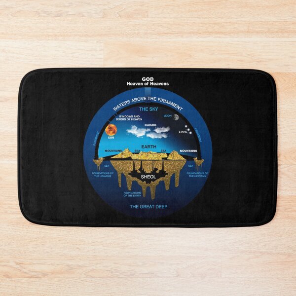 Item preview, Flat Earth | Ancient Hebrew Cosmology Concept designed and sold by VectorDesigner.