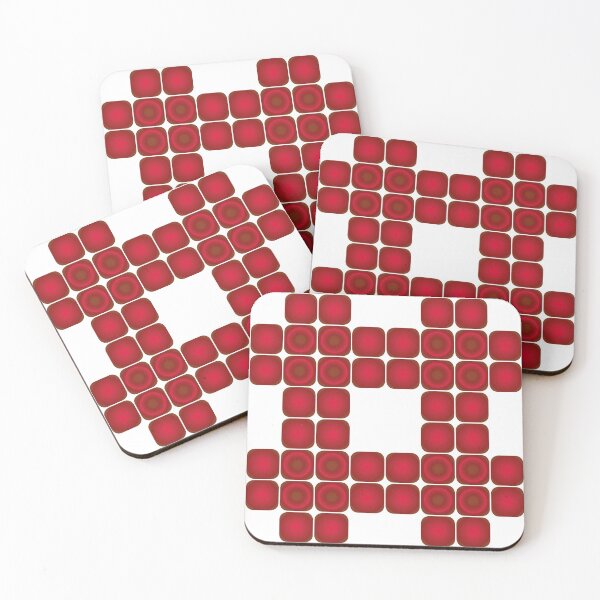 Item preview, Tile RED - Living Hell designed and sold by Hell-Prints.