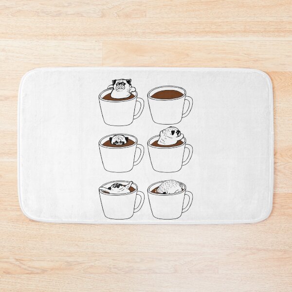 Item preview,  More Coffee Pug designed and sold by Huebucket.