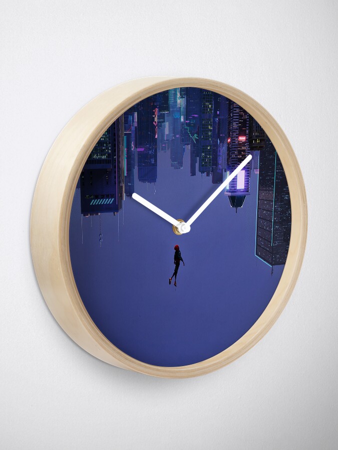 Alternate view of Not Falling, But Rising Clock