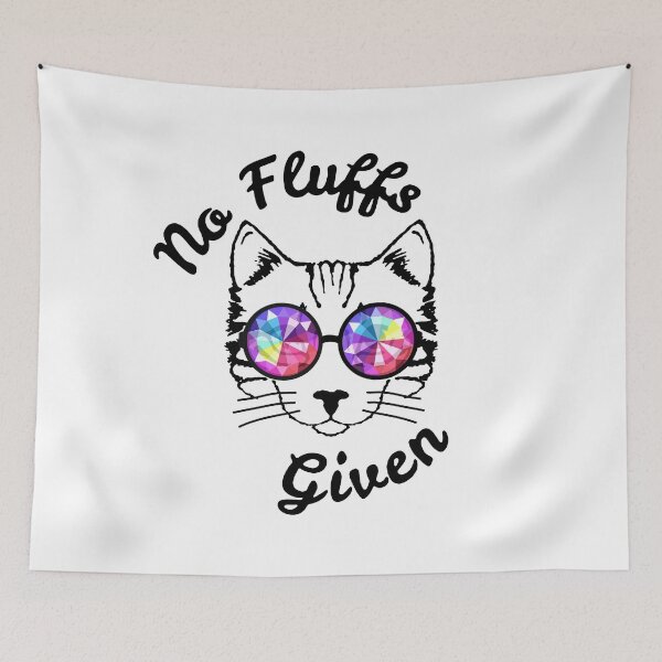 Item preview, No Fluffs Given Cat Kitty designed and sold by ShutBite.