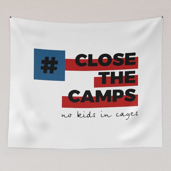 Item preview, Close The Camps No Kids designed and sold by WheezePlume.