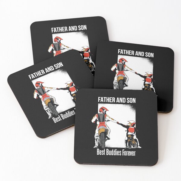 Item preview, Father and son, motocross, friendship, motorcycle designed and sold by DerSenat.
