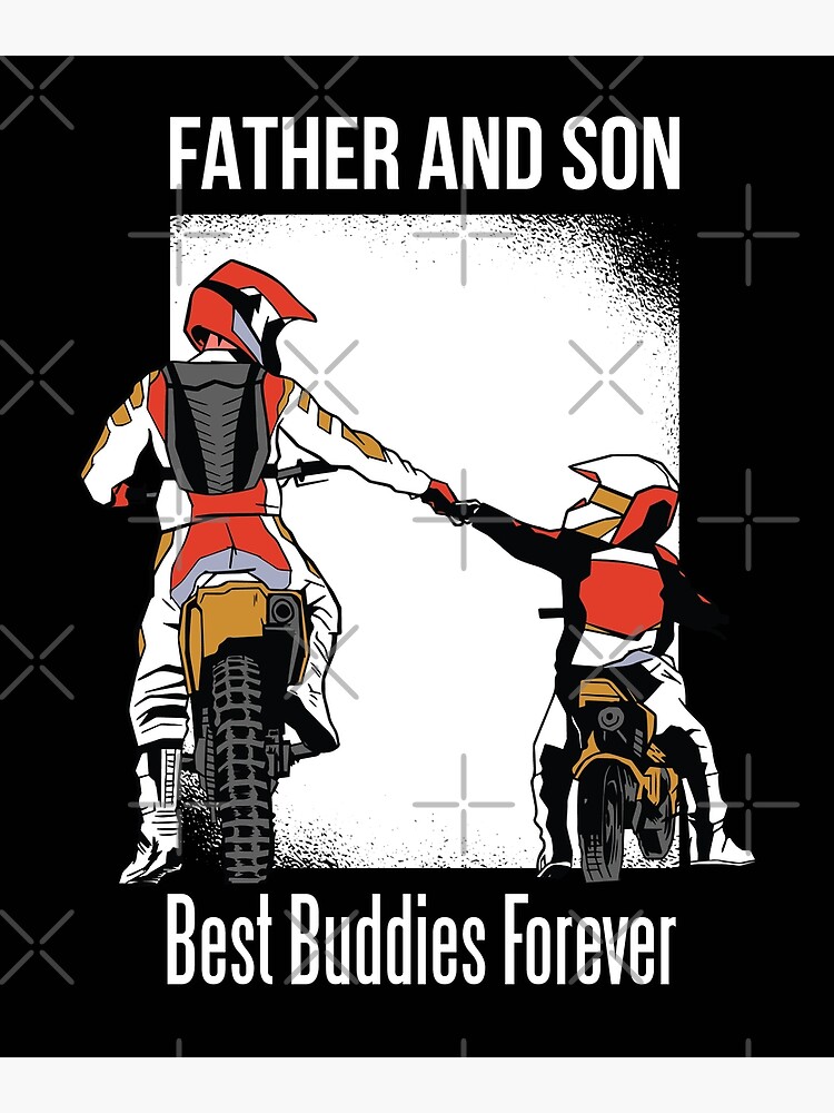 father and son motocross