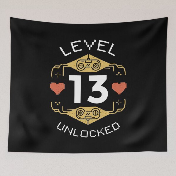 Item preview, 13th birthday, gamers, gaming designed and sold by DerSenat.