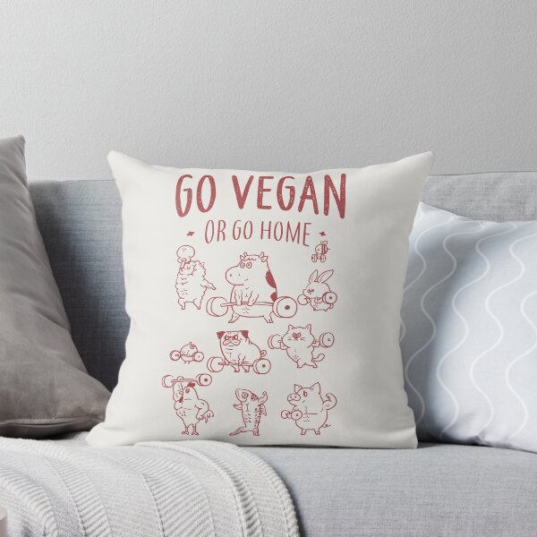 Artikel-Vorschau von  GO VEGAN ODER GO HOME, designt und verkauft von Huebucket.